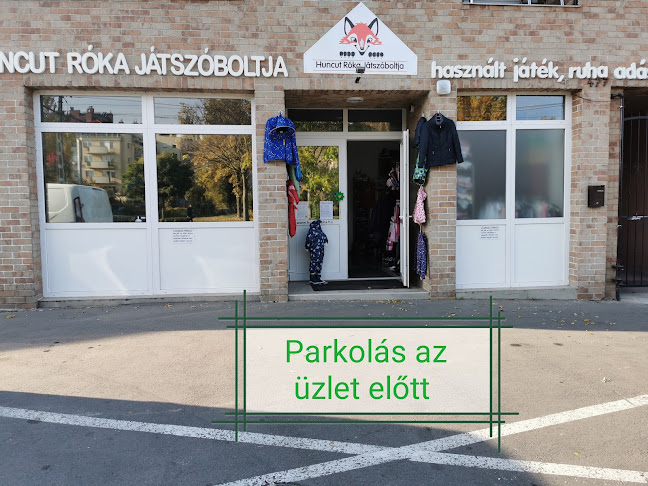 Huncut Róka Játszóboltja | használt játék és gyerekruha adás-vétel, jelmezkölcsönzés