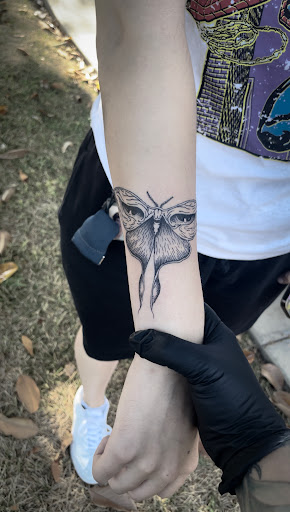 Explore finger tattoo cover up ideas, creative tattoo ideas in Yucaipa, available at Little Shop Of Ink