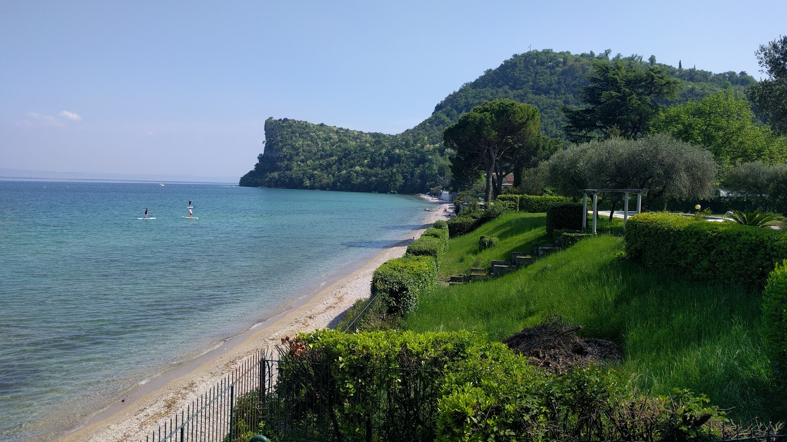 Spiaggia Pisenze 🏖️ Manerba del Garda, Brescia, Italia - caratteristiche  dettagliate, mappa, foto