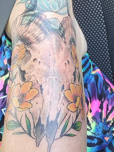 Explore foot tattoos ideas, creative tattoo ideas in Newark, available at Dark Woods Tattoo Studio