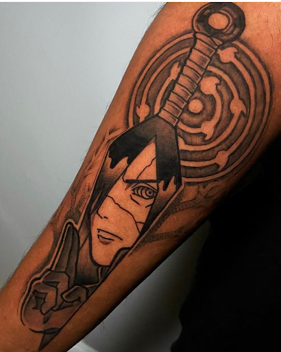 Explore fern tattoo ideas, creative tattoo ideas in Baltimore, available at Rippd Canvas Tattoo Shop Artists Social Club