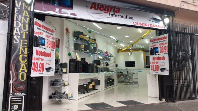 Horário de funcionamento de Alegria Informática