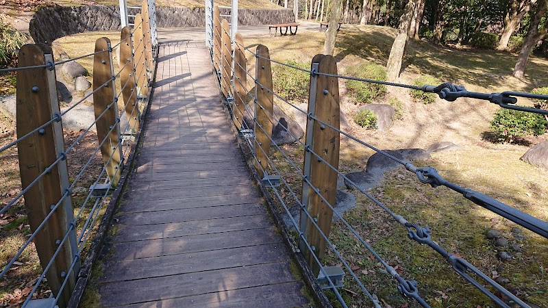 大渕池公園の吊橋