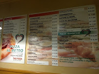 Menu / carte de Taxi Pizza da Cic à Armeno