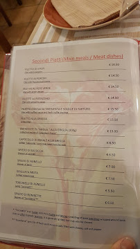Menu du La Baracca Osteria - Ristorante - Braceria à Polignano a Mare