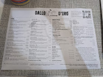 Menu / carte de Il Gallo d'oro - Quartu Sant'Elena à Quartu Sant'Elena