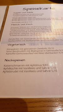 Menu / carte de Restaurant Ritterstuben à Füssen