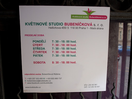 Květinové studio Bubeníčková s.r.o.