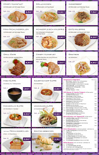 Menu du Hikari Stuttgart à Stuttgart