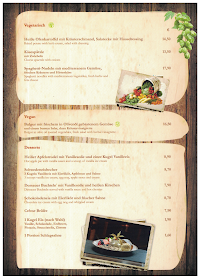 Bar à bières Brauhaus Zum Alten Dessauer à Dessau-Roßlau (le menu)