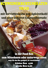 Menu du Butler’s FOOD BOX à Hof