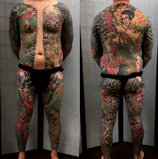 Explore cover up tattoo ideas back, creative tattoo ideas in San Diego, available at Remington Tattoo Parlor