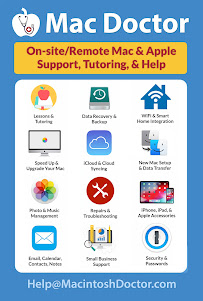 Mac Doctor Apple Computer Consulting, Tutoring, Repair, & Service - Photo 5 - Car repair in Cambridge, MA, Cambridge