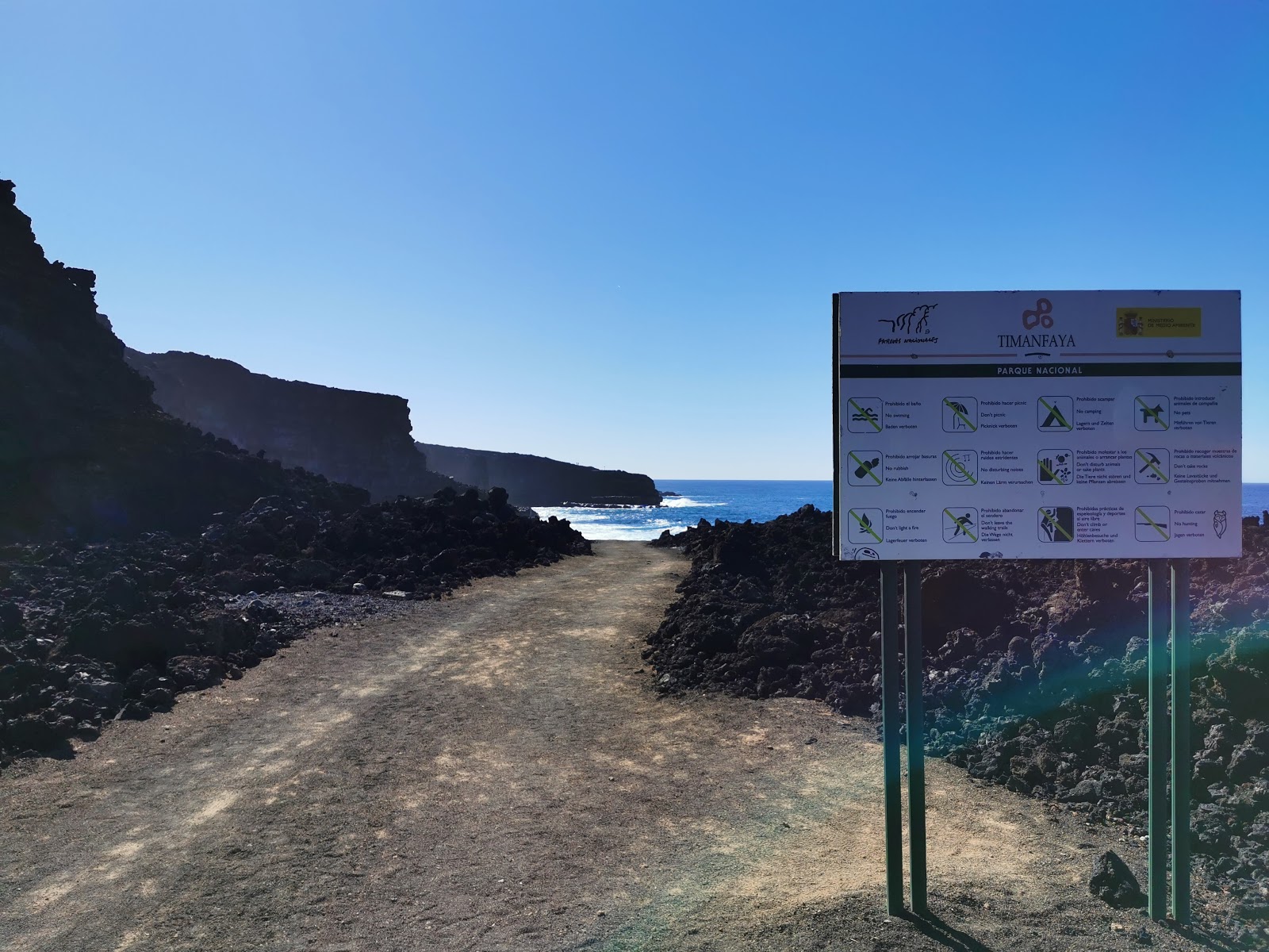 Foto von Playa del Paso mit sehr sauber Sauberkeitsgrad