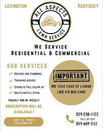 All Aspects Lawn Service - Photo 2 - Car repair in , Lexington