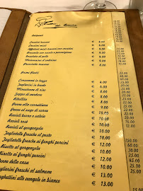 Trattoria Del Carmine à Florence menu