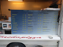 Menu / carte de Camionnette Nacho Pizza à Crolles