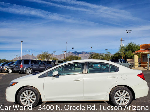 Used Car Dealer «Car World», reviews and photos, 3400 N Oracle Rd, Tucson, AZ 85705, USA