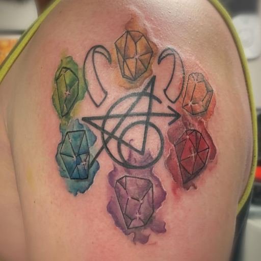 Explore rayquaza tattoo ideas, creative tattoo ideas in Myrtle Beach, available at Myrtle Beach Ink