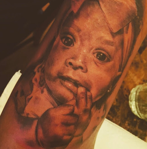 Explore bodybuilding tattoo ideas, creative tattoo ideas in Oklahoma City, available at Muse Art Tattoo Company