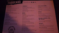 Menu du Classic Rock Café à Stuttgart