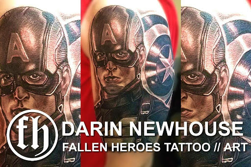 Explore sign language tattoo ideas, creative tattoo ideas in Colorado Springs, available at Fallen Heroes Tattoo & Piercing (Colorado)