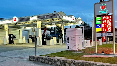 Station-service U à Grasse