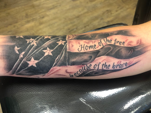 Explore music tattoo ideas for females, creative tattoo ideas in Rapid City, available at Rushmore Tattoo Company LLC