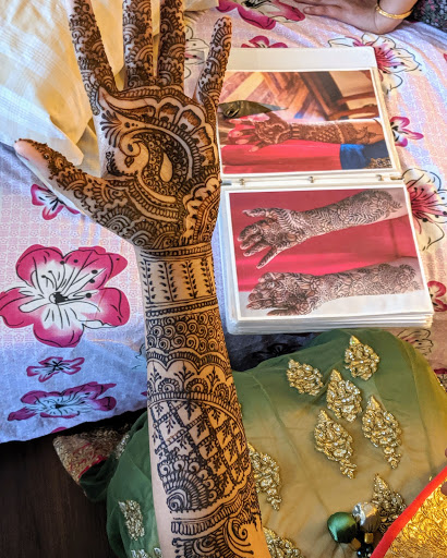 Explore compass tattoo ideas, creative tattoo ideas in Concord, available at Naseera Fazil Henna Art