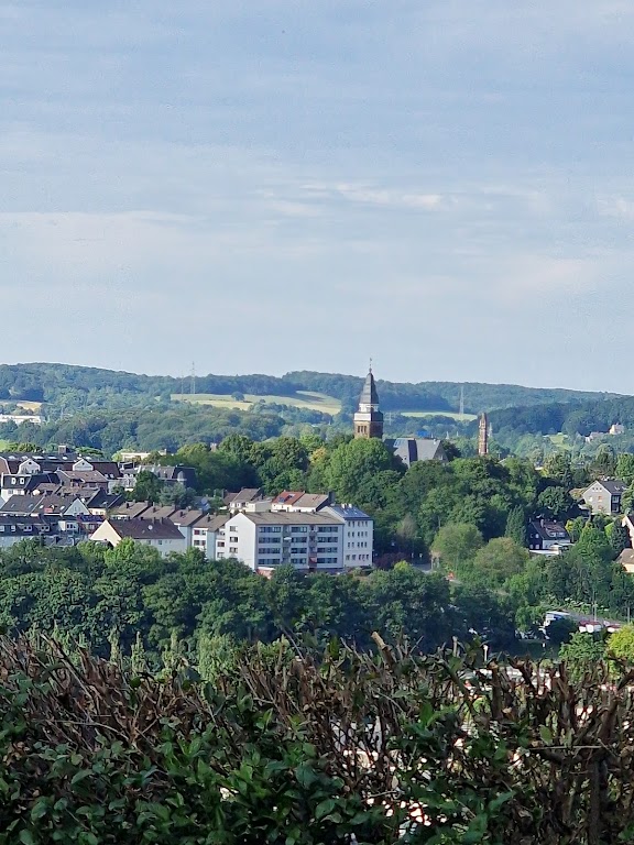 Parkplatz vom Friedhof Norrenberg in Wuppertal-Heckinghausen