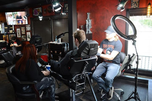 Explore gravestone tattoo ideas, creative tattoo ideas in Columbus, available at Eternal Tattoo & Body Piercing - Columbus