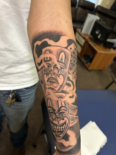 Explore silver lining tattoo ideas, creative tattoo ideas in San Antonio, available at Its Live Through This Tattoos, Supplies, & Piercings