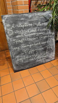 Restaurant La Trattoria à Nahe carte