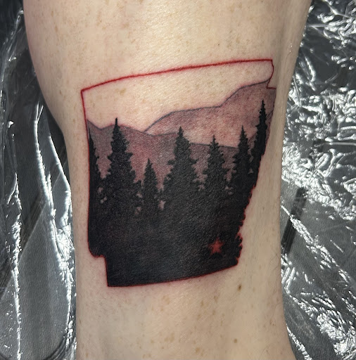 Explore mother son tattoos ideas, creative tattoo ideas in Williston, available at Pretty In Ink