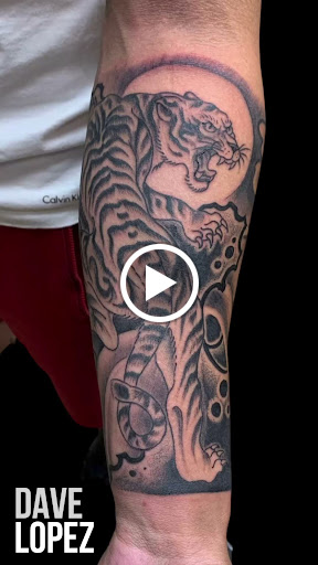 Explore leg tattoo ideas woman, creative tattoo ideas in Staten Island, available at Ron & Daves Tattooing