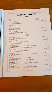 Grazia Pizza Napoletana à Munich menu