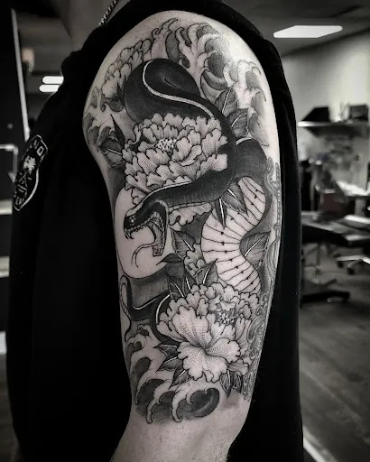 Explore cute face tattoo ideas, creative tattoo ideas in Scottsbluff, available at SCOTTSBLUFF TATTOO STUDIO