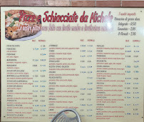 Menu du Pizze e Schiacciate da Michele à Borgetto