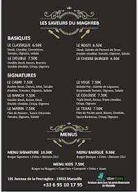 Carte du Les Saveurs Du Maghreb à Marseille