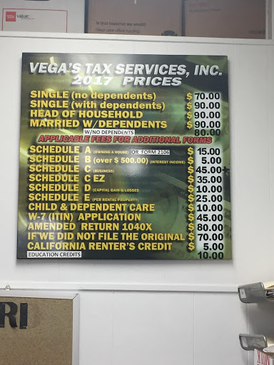 Vega's Tax Services