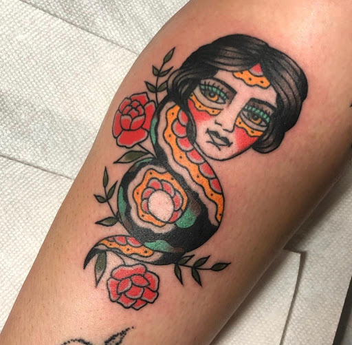 Explore let them tattoo placement ideas, creative tattoo ideas in New Orleans, available at Lucky Dagger Tattoo