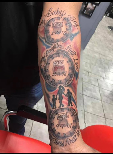 Explore capricorn tattoo ideas for men, creative tattoo ideas in Waco, available at INKFLO TATTOO & PIERCING