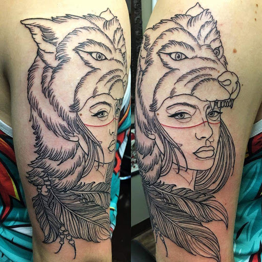 Explore ouroboros tattoo ideas, creative tattoo ideas in Norman, available at Main Street Tattoos