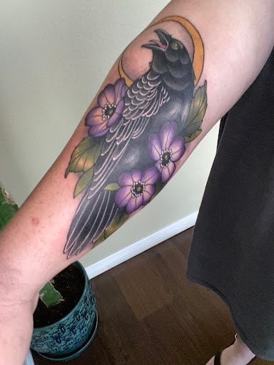Explore tigger tattoo ideas, creative tattoo ideas in Winter Haven, available at Angry Elephant Tattoos Winter Haven