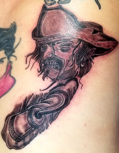 Explore german shepherd tattoo ideas, creative tattoo ideas in Meridian, available at SK-Tattoo1