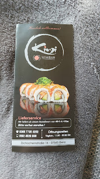 Kimi Sushibar à Gera menu
