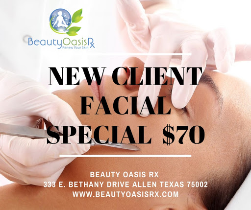 Facial Spa «Beauty Oasis Rx Facial Clinic», reviews and photos, 977 Raintree Cir #220, Allen, TX 75013, USA