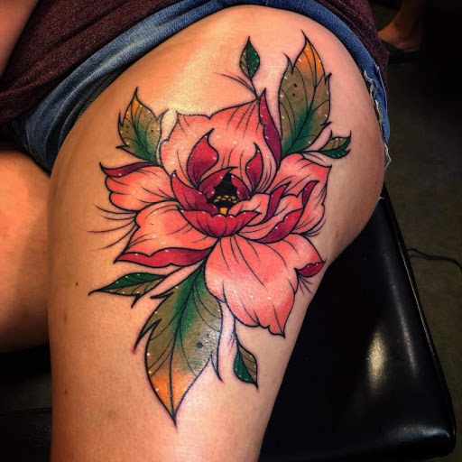 Explore big cover up tattoo ideas, creative tattoo ideas in Burlington, available at Inferno Ink Tattoo & Body Piercing Studio