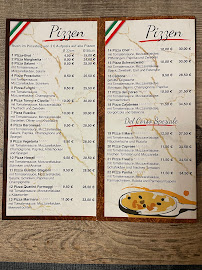 Carte du Pizzeria del Corso à Bühl