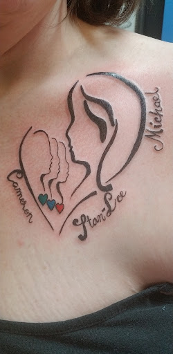 Explore brother memorial tattoo ideas, creative tattoo ideas in Lancaster, available at Zig & Zag Tattoo Studio LLC